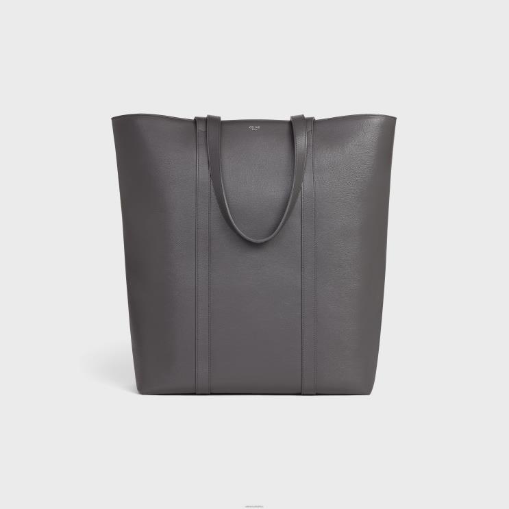 CELINE Anthracite Museum Bag in Smooth Calfskin R0ZNN2109