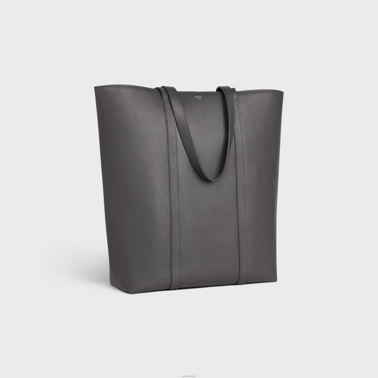 CELINE Anthracite Museum Bag in Smooth Calfskin R0ZNN2109