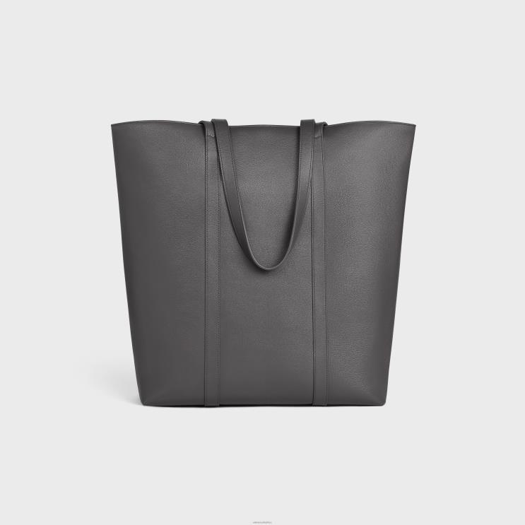 CELINE Anthracite Museum Bag in Smooth Calfskin R0ZNN2109