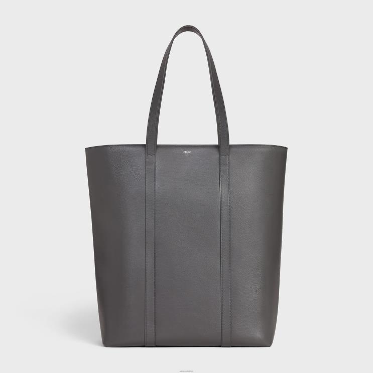 CELINE Anthracite Museum Bag in Smooth Calfskin R0ZNN2109