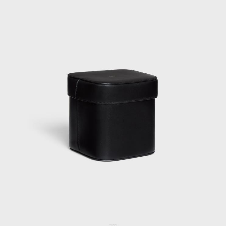 CELINE Black Large Box in Shiny Calfskin R0ZNN1528