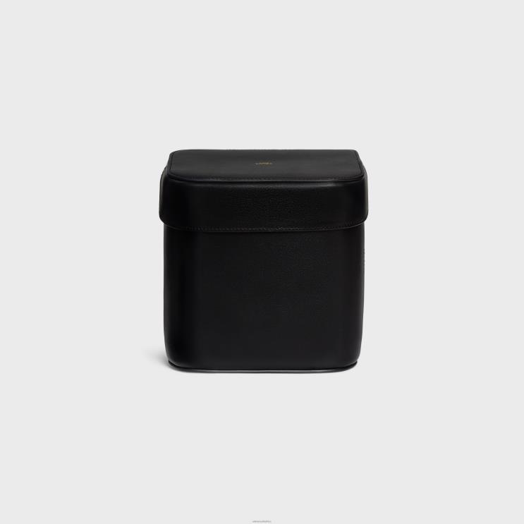 CELINE Black Large Box in Shiny Calfskin R0ZNN1528