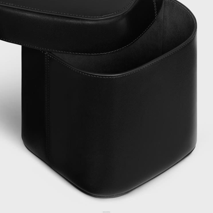 CELINE Black Large Box in Shiny Calfskin R0ZNN1528