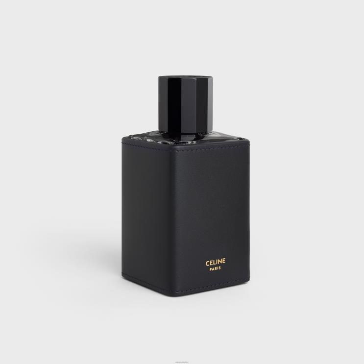 CELINE Black Perfume Holder 3.4 Fl.Oz in Shiny Calfskin R0ZNN1460
