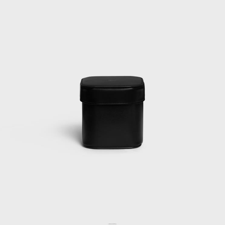 CELINE Black Small Box in Shiny Calfskin R0ZNN1530