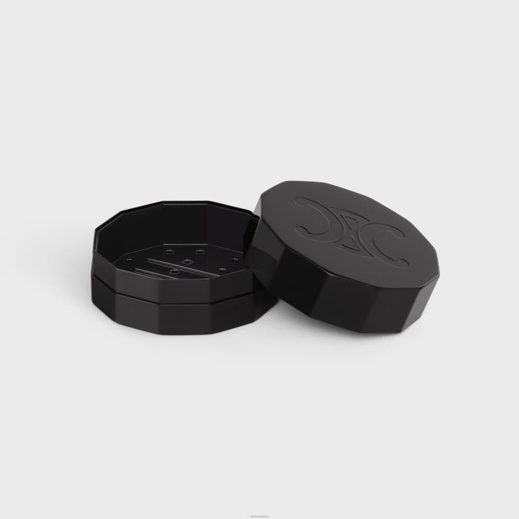 CELINE Black Soap Case in Aluminium R0ZNN1483