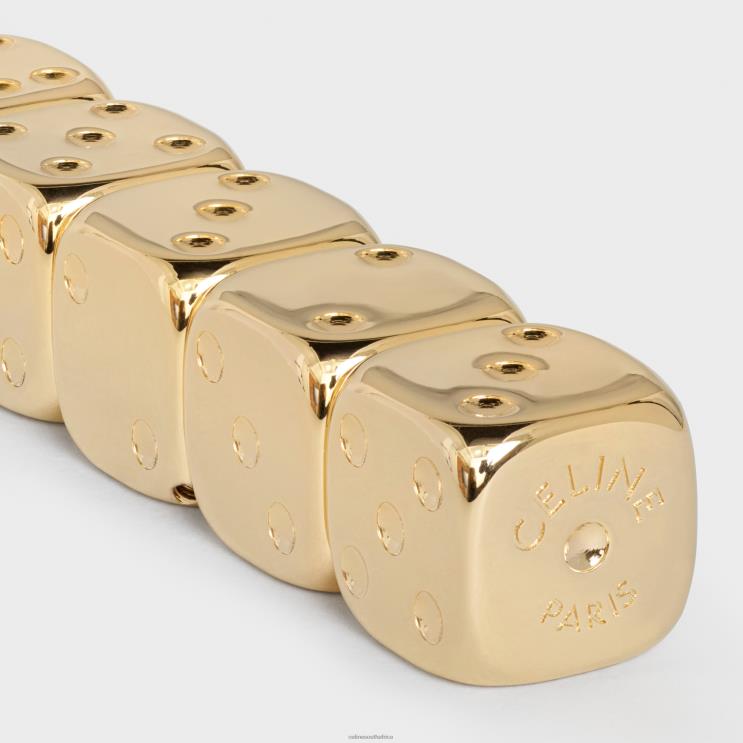 CELINE Burgundy Dice Case in Alligator R0ZNN1673