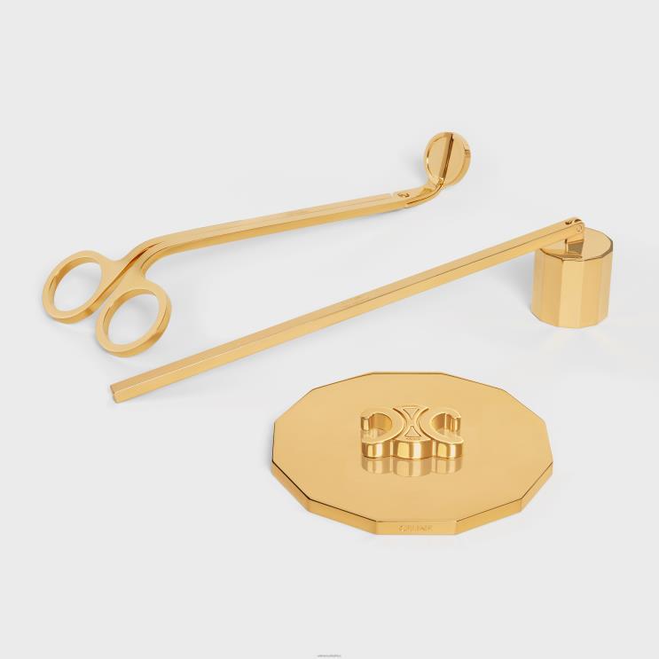 CELINE Gold Candle Accessories in Steel R0ZNN1514