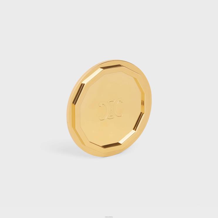 CELINE Gold Candle Stand in Steel R0ZNN1515