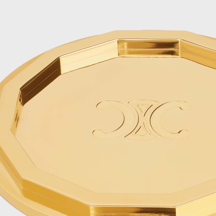 CELINE Gold Candle Stand in Steel R0ZNN1515