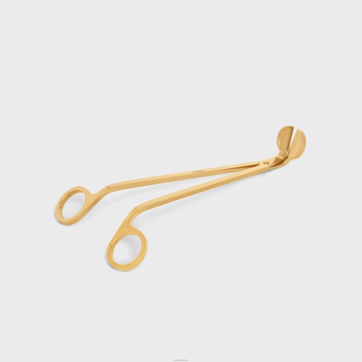 CELINE Gold Candle Wick Trimmer in Steel R0ZNN1518