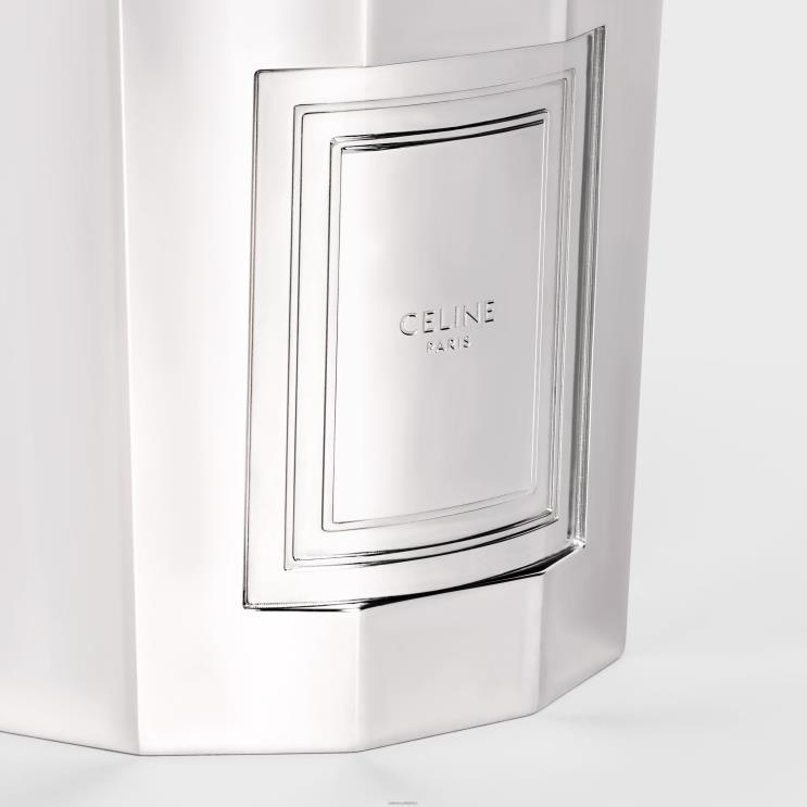 CELINE Silver Candle Holder in Steel R0ZNN1510