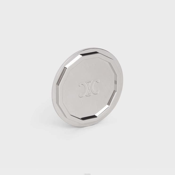 CELINE Silver Candle Stand in Steel R0ZNN1508