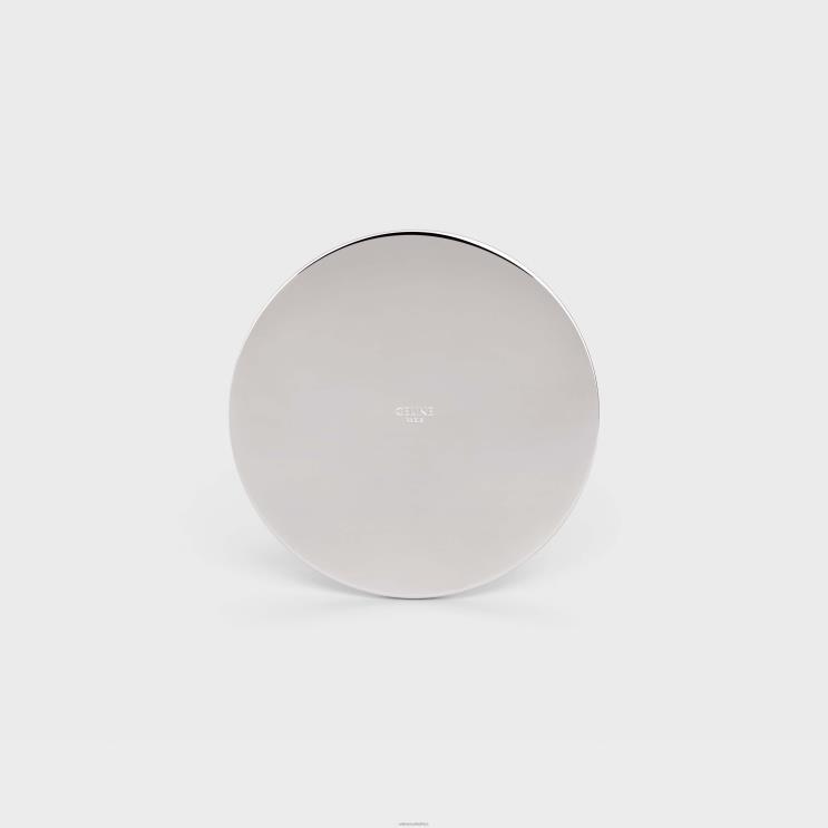 CELINE Silver Candle Stand in Steel R0ZNN1508