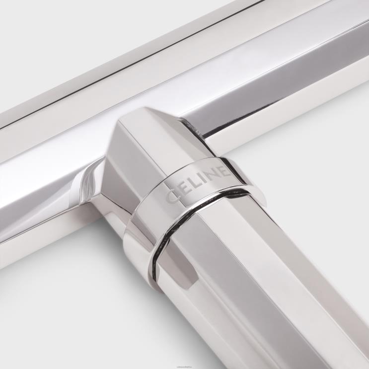 CELINE Silver Corkscrew in Steel R0ZNN1660