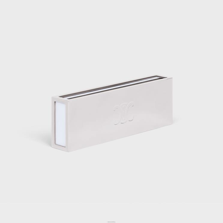 CELINE Silver Matches Box in Steel R0ZNN1513