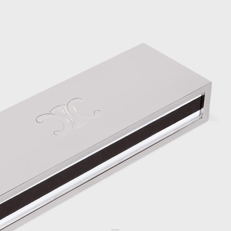 CELINE Silver Matches Box in Steel R0ZNN1513