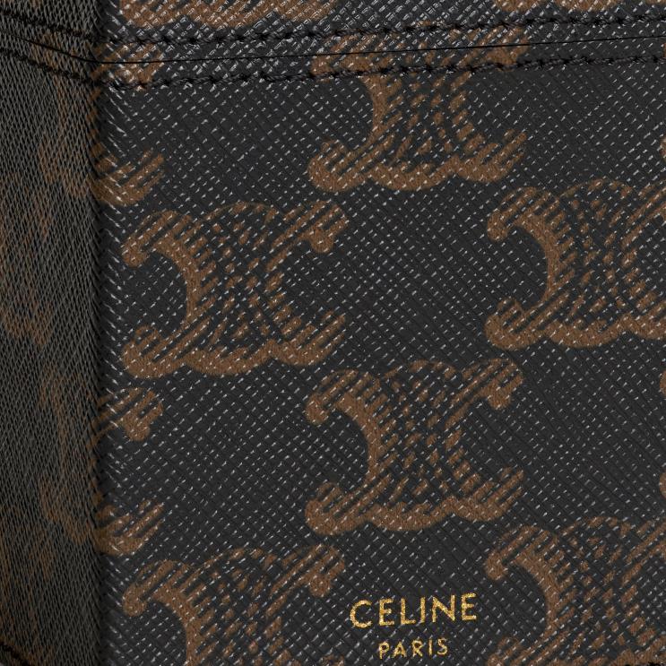 CELINE Tan Case 1 Perfume 100Ml in Triomphe Canvas & Calfskin R0ZNN1558
