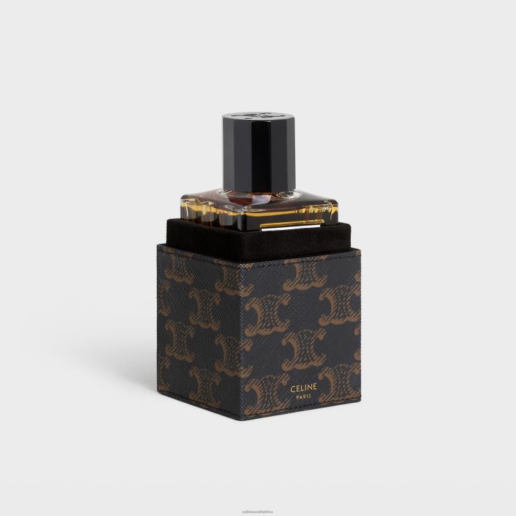 CELINE Tan Case 1 Perfume 100Ml in Triomphe Canvas & Calfskin R0ZNN1558