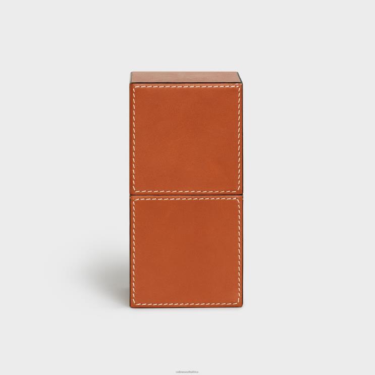 CELINE Tan Case 1 Perfume 3.4 Fl.Oz in Natural Calfskin R0ZNN1463