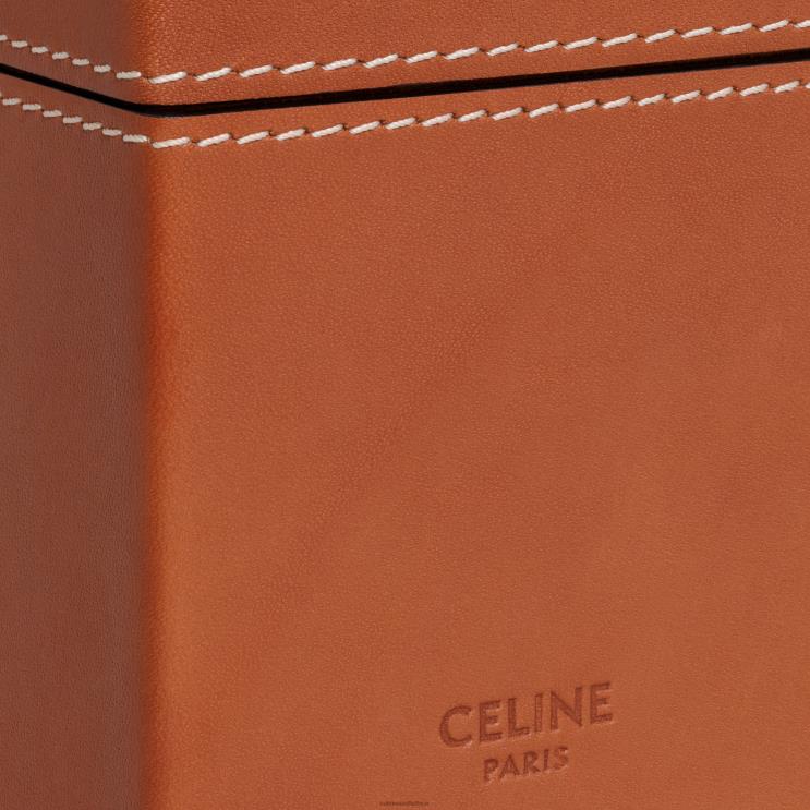 CELINE Tan Case 1 Perfume 3.4 Fl.Oz in Natural Calfskin R0ZNN1463