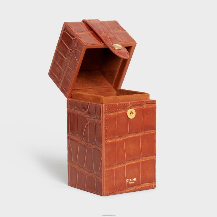 CELINE Tan Case 1 Perfume 6.8 Fl.Oz in Alligator R0ZNN1468