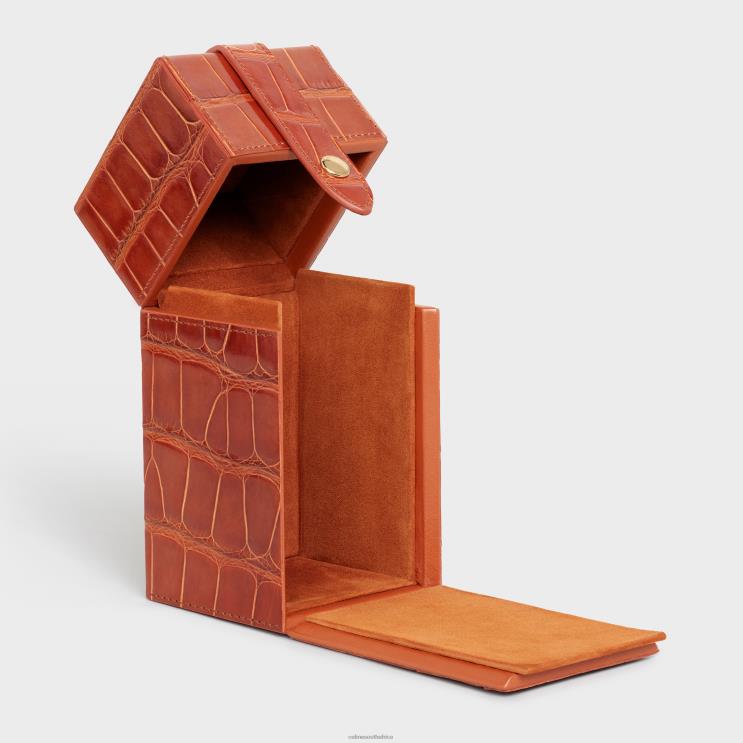 CELINE Tan Case 1 Perfume 6.8 Fl.Oz in Alligator R0ZNN1468