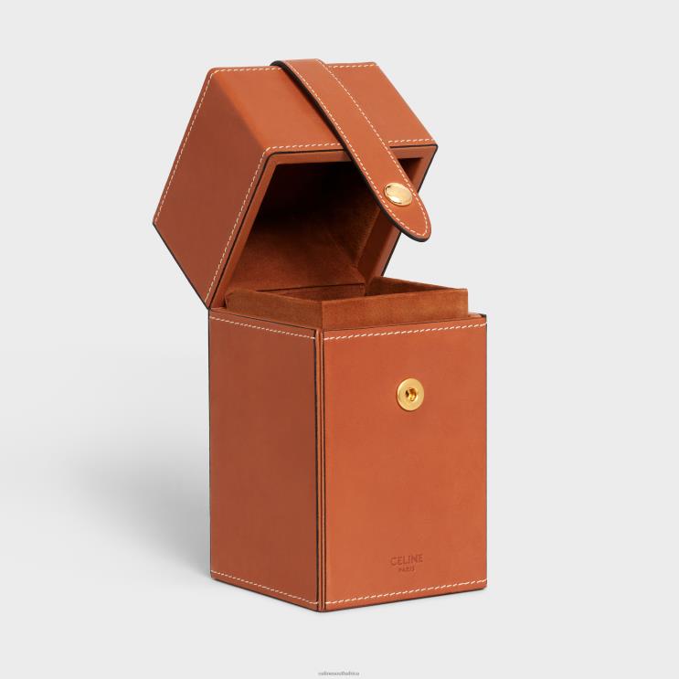 CELINE Tan Case 1 Perfume 6.8 Fl.Oz in Natural Calfskin R0ZNN1466