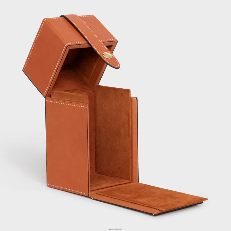 CELINE Tan Case 1 Perfume 6.8 Fl.Oz in Natural Calfskin R0ZNN1466