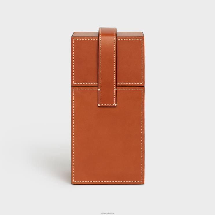 CELINE Tan Case 1 Perfume 6.8 Fl.Oz in Natural Calfskin R0ZNN1466