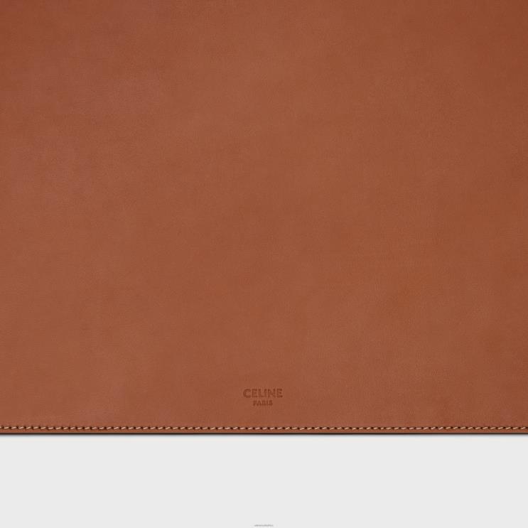 CELINE Tan Desk Pad in Natural Calfskin R0ZNN1657