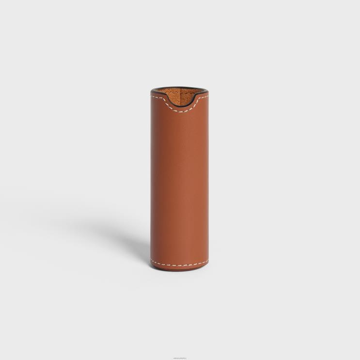 CELINE Tan Travel Spray Case in Smooth Calfskin R0ZNN1453