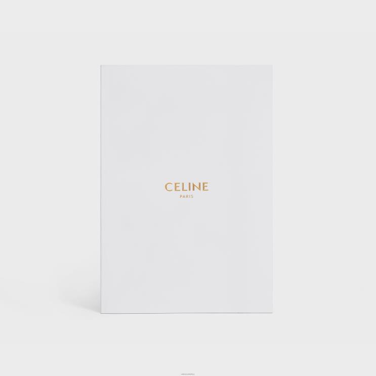 CELINE White Large Notebook in Paper R0ZNN1642