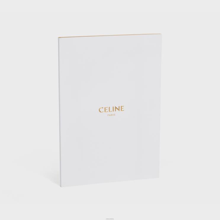 CELINE White Large Notebook in Paper R0ZNN1642