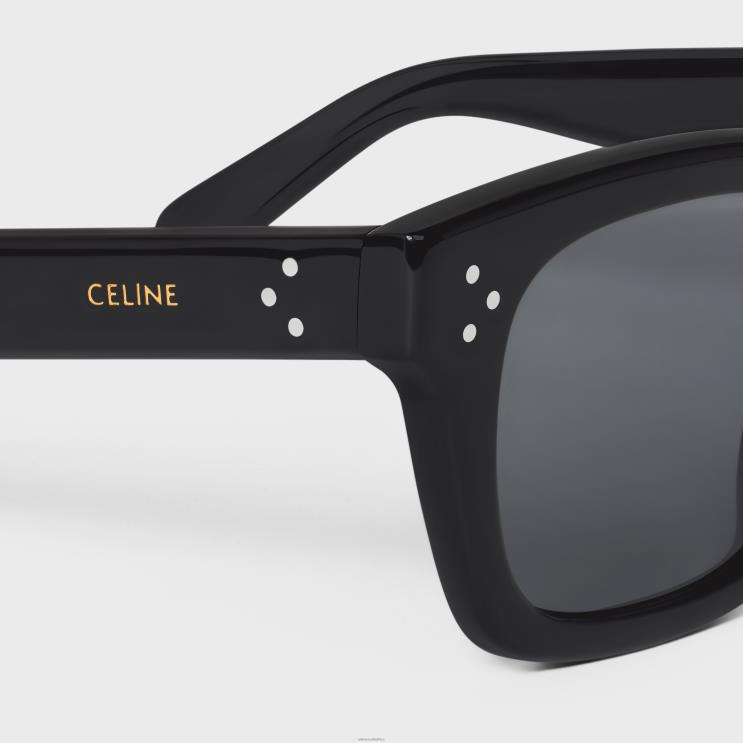CELINE Black Frame 41 Sunglasses in Acetate R0ZNN2221