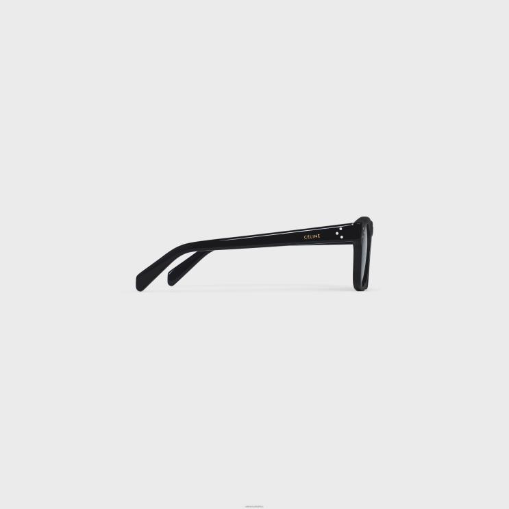 CELINE Black Frame 42 Sunglasses in Acetate R0ZNN2223