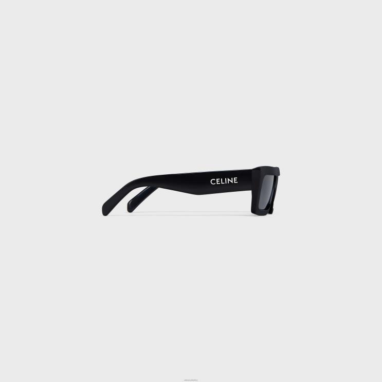 CELINE Black Monochroms 02 Sunglasses in Acetate R0ZNN2229
