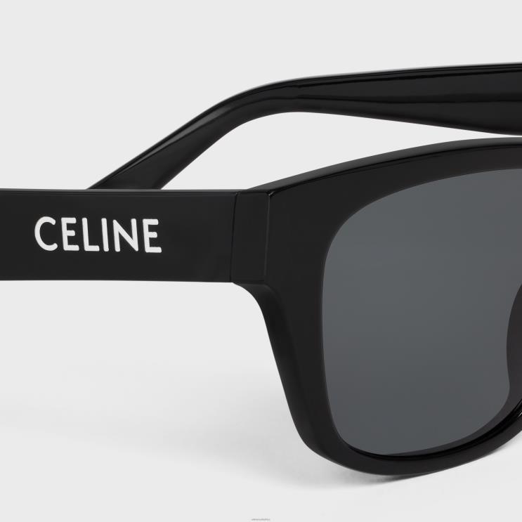 CELINE Black Monochroms 05 Sunglasses in Acetate R0ZNN2225