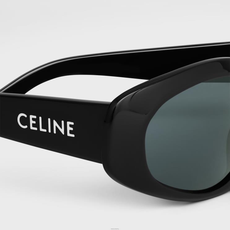 CELINE Black Monochroms 07 Sunglasses in Acetate R0ZNN2186