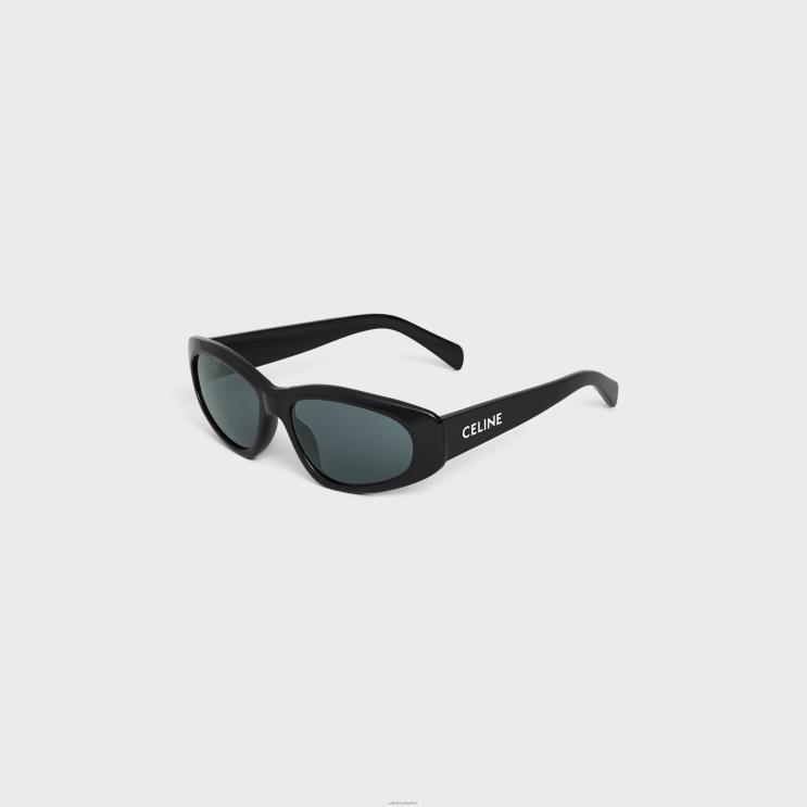 CELINE Black Monochroms 07 Sunglasses in Acetate R0ZNN2186