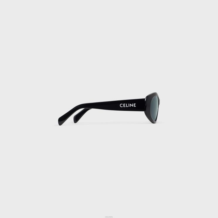 CELINE Black Monochroms 07 Sunglasses in Acetate R0ZNN2186