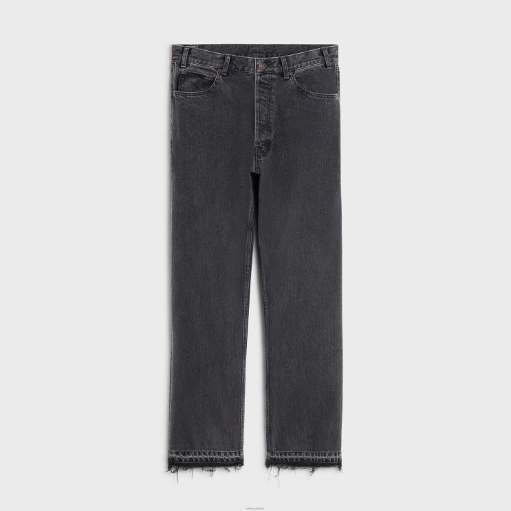CELINE Charcoal Wash Wesley Jeans in Denim R0ZNN1993