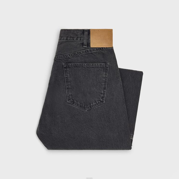 CELINE Charcoal Wash Wesley Jeans in Denim R0ZNN1993