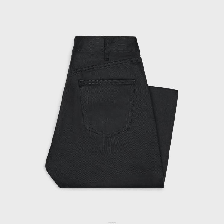 CELINE Pure Black Lou Jeans in Wash Denim R0ZNN1997