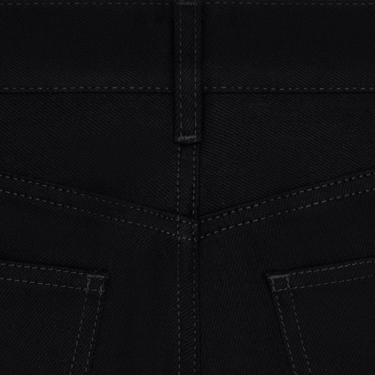 CELINE Pure Black Lou Jeans in Wash Denim R0ZNN1997
