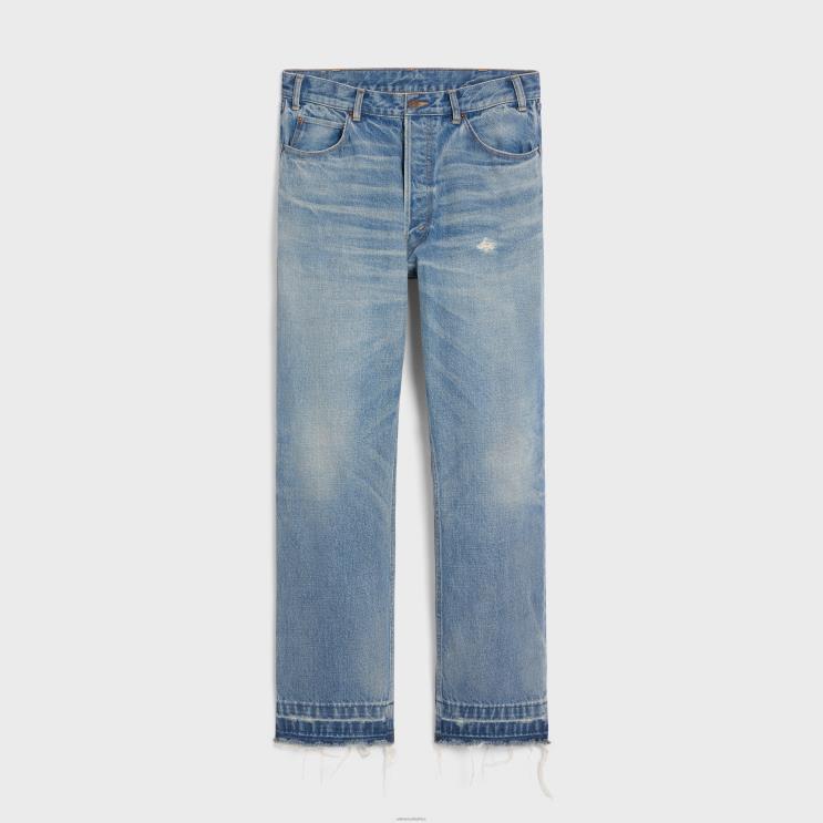 CELINE Zuma Wash Wesley Jeans in Denim R0ZNN1995