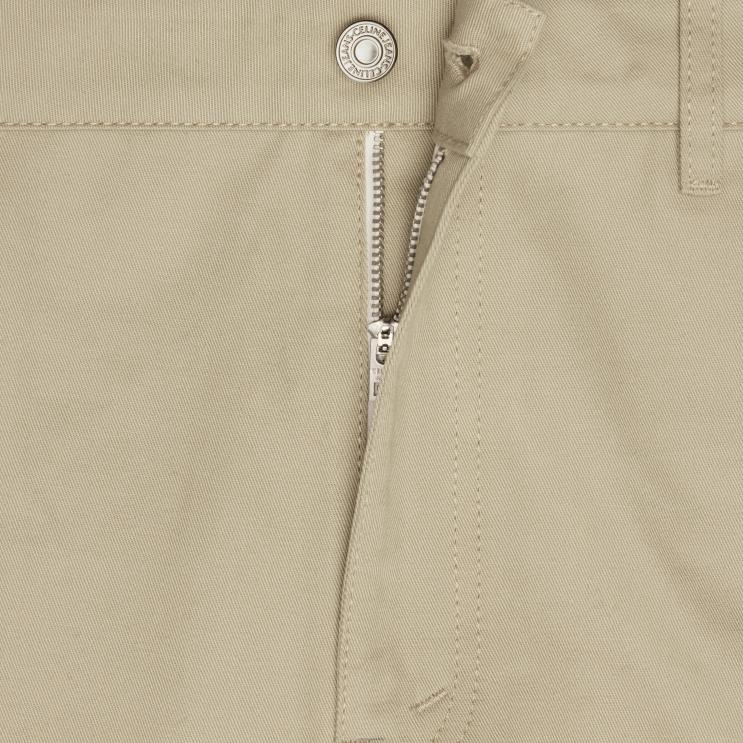 CELINE Raw Wash Straight Chinos in Cotton Twill R0ZNN2011