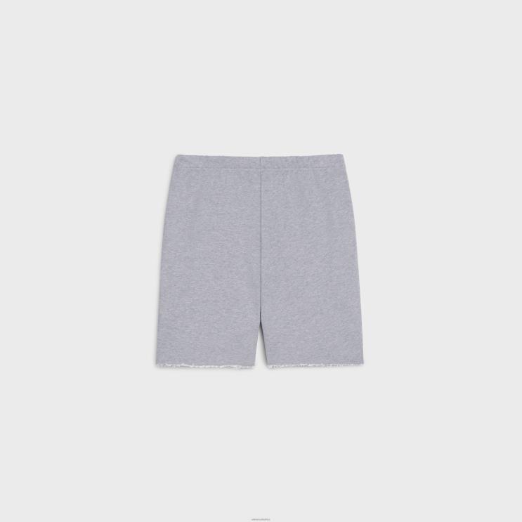 CELINE Grey/Black Shorts in Cotton Fleece R0ZNN2027