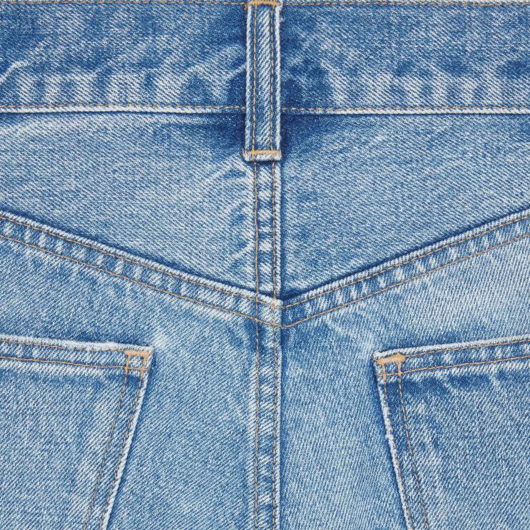 CELINE Zuma Wash Wesley Shorts in Denim R0ZNN2008