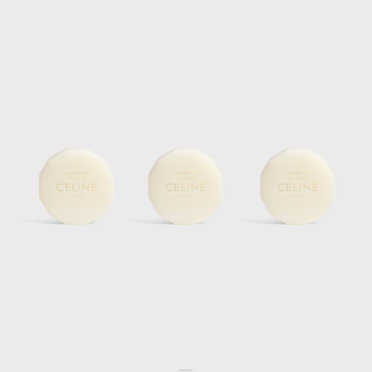CELINE One Color Perfumed Soaps Setcologne Celeste 3X100G R0ZNN1476